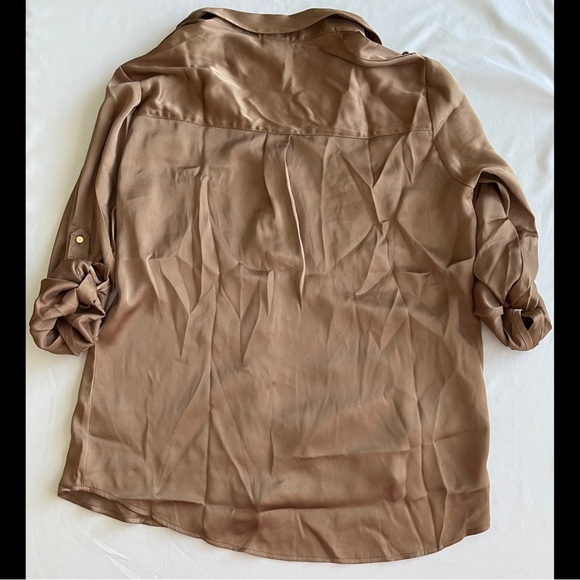 โจ HP โจ Satin โจ Boyfriend Portofino Shirt (Read Description) โจ - Picture 9 of 12